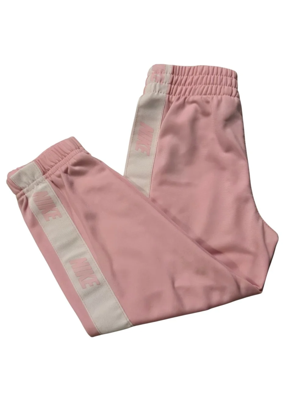 Nike Kids' Pink Logo Jogger Bottoms 3T